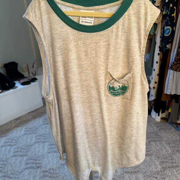 Disney Pixar Toy Story 4 RV Park Tie-Front Girls Tank Top - Picture 2 of 5